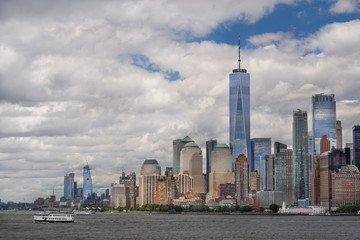 Obraz premium Manhattan and Freedom Tower