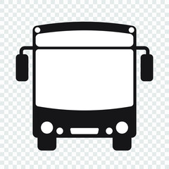 Bus icon vector