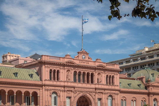 Casa Rosada Presidential Palace - Buenos Aires, Argentina
