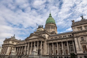 Fototapeta na wymiar National Congress - Buenos Aires, Argentina