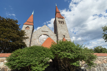 Tampere Cathedral (Tampereen tuomiokirkko in Finnish) is a Lutheran church in Tampere, Finland. It...