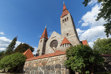 Tampere Cathedral (Tampereen tuomiokirkko in Finnish) is a Lutheran church in Tampere, Finland. It...