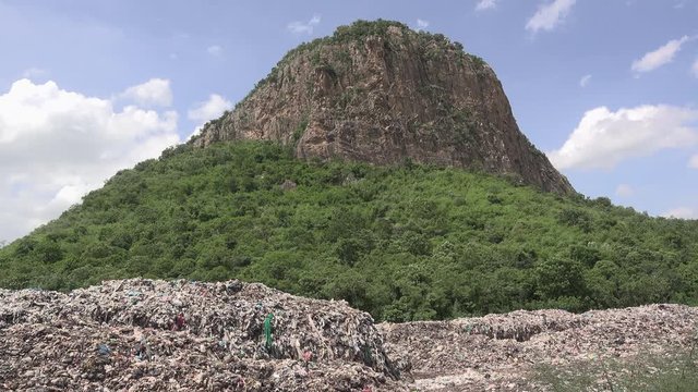 garbage mountain