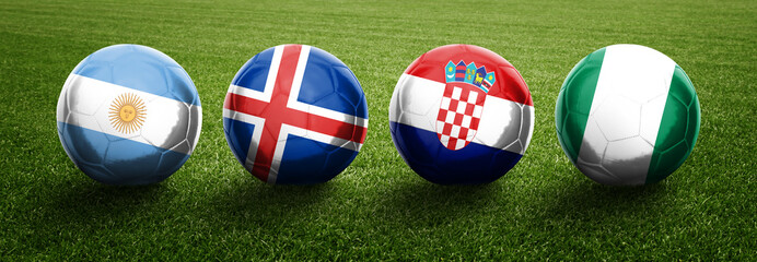 Gruppe D - Fussball WM in Russland