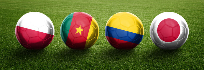 Gruppe H - Fussball WM in Russland