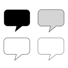 Speech bubbles Icon vector