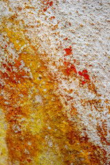 Grunge and golden wall texture background. Decorative wall paint.Can be use for wallpaper or background texture.