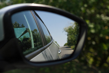 View From Car Window.