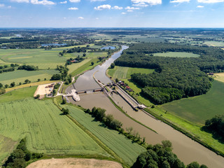 Fototapeta premium Dam under construction