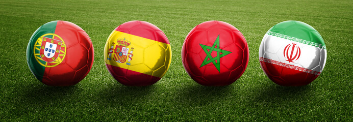 Gruppe B - Fussball WM in Russland