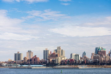 New York City Skyline over the waterfront