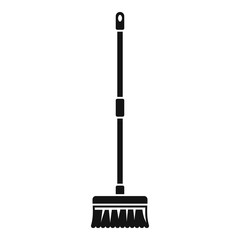 Brush mop icon. Simple illustration of brush mop vector icon for web design isolated on white background