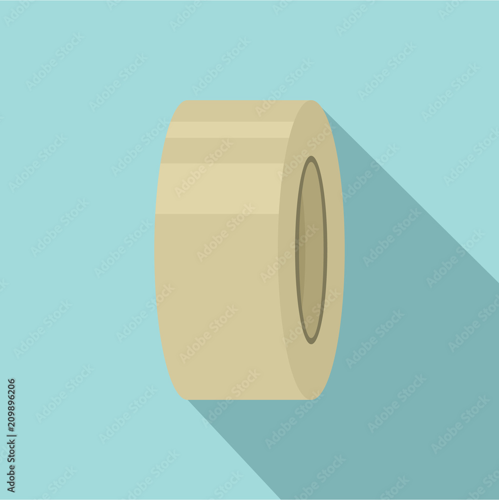 Poster scotch icon. flat illustration of scotch vector icon for web design