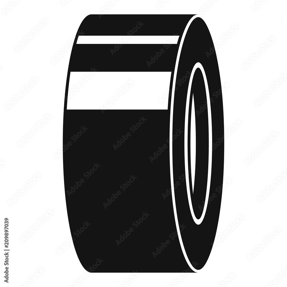 Poster scotch roll icon. simple illustration of scotch roll vector icon for web design isolated on white ba