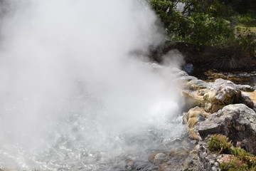 Boiling water