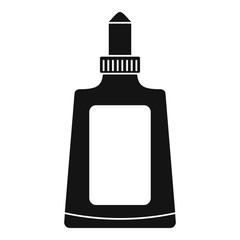 Glue bottle icon. Simple illustration of glue bottle vector icon for web design isolated on white background