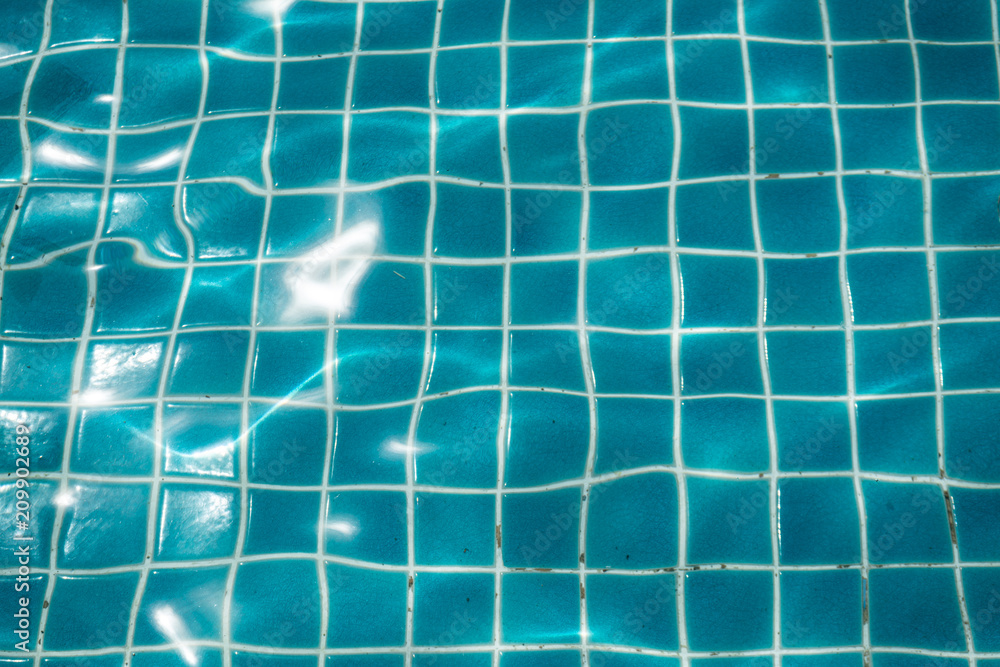Fototapete water in swimming pool texture