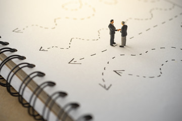 Business decision concept.