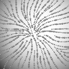 Abstract dotted background. Trendy vector template design.