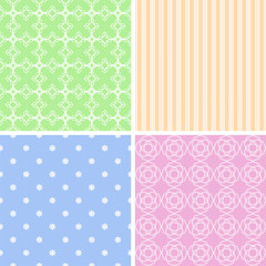 Different  seamless patterns.