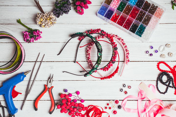 Preparation for handmading