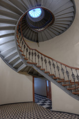 Fototapeta premium Beautiful historic stairs. Wroclaw, Poland.