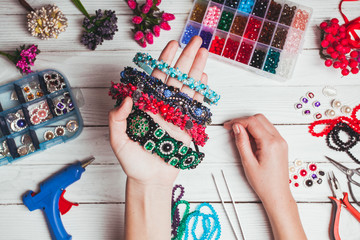 Preparation for handmading