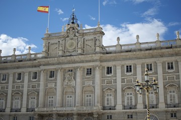 Fototapeta na wymiar Plaza Real, Madrid, España