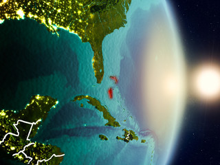 Bahamas during sunrise