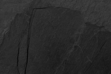 Dark grey black slate background or texture.