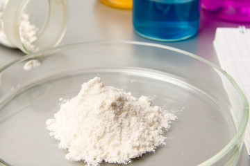 Chemical Laboratory and reagents .Illegal drug production in laboratories. The concept of drug abuse. Opioid epidemic. Selective focus