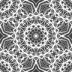 Abstract Vector seamless pattern with abstract geometric style. Repeating sample figure and line. For interiors design, wallpaper, textile industry