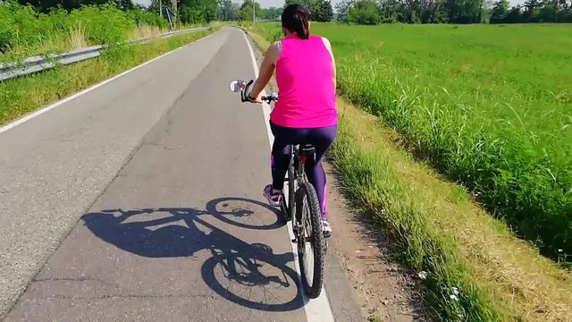 Allenamento e Giro in Bicicletta in Mountain Bike, Mountain bike training and cycling