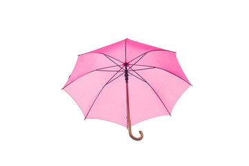 colorful umbrella isolated on the white