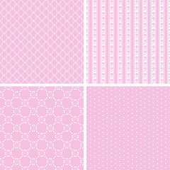 Different baby seamless patterns.