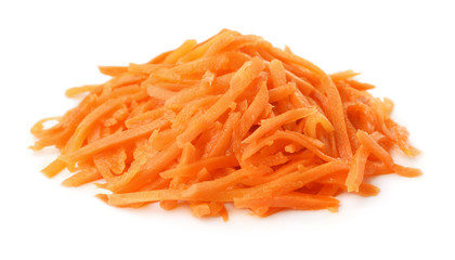 Pile of pickled grated carrot