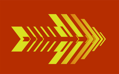 arrow graphic vector design background