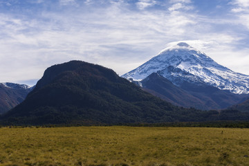 South face of Lanin volcano