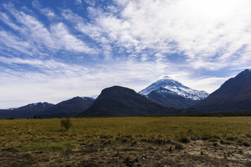 Fototapeta premium South face of Lanin volcano