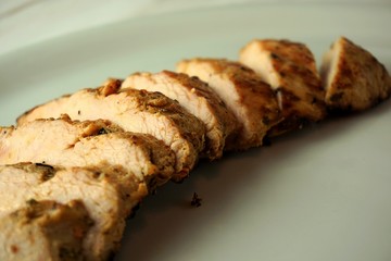 grilled chicken on a plate