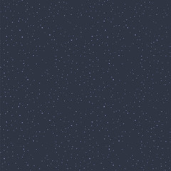 blue dark space with light blue stars simple astronomy science background seamless vector pattern
