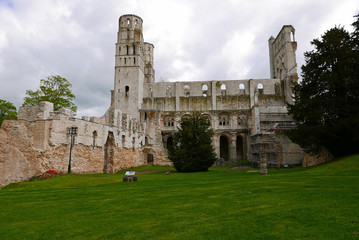 Fototapeta premium Abtei von JUMIÈGES, Normandie, Frankreich