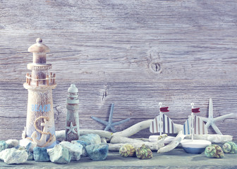 Marine life decoration