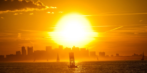 boston sunset 3