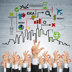 Business and teamwork concept