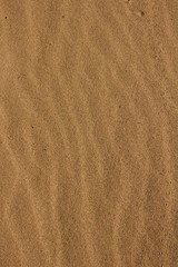 Close up of Wavy Sand Pattern background and texture