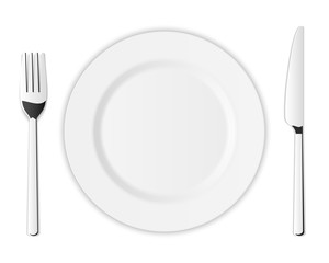 Creative vector illustration top view cutlery set of silver fork, spoon, knife isolated on transparent background. Art design kitchen silverware table setting. Concept graphic printables element