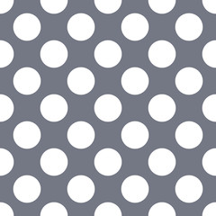 Seamless stylish grey dot pattern background