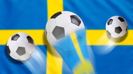 sweden flagg soccer fans