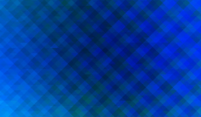 Mosaic background of blue color, creative abstract background